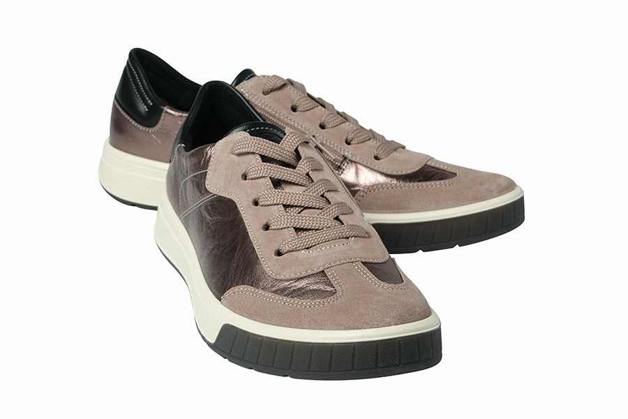 Base London Turner Brogues ARA EMERSON METALLIC