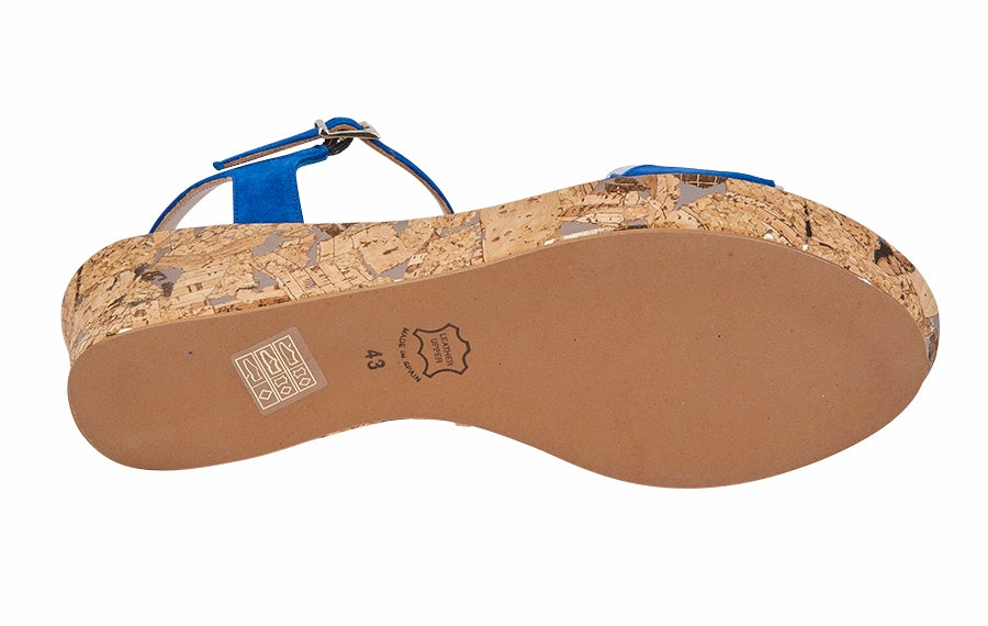 Lightweight Mary Jane Walking Shoes P&J Martini Blue