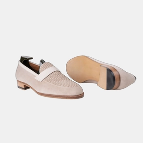 Yearn Amalfi Misty Grey Loafers Yacht Loafers