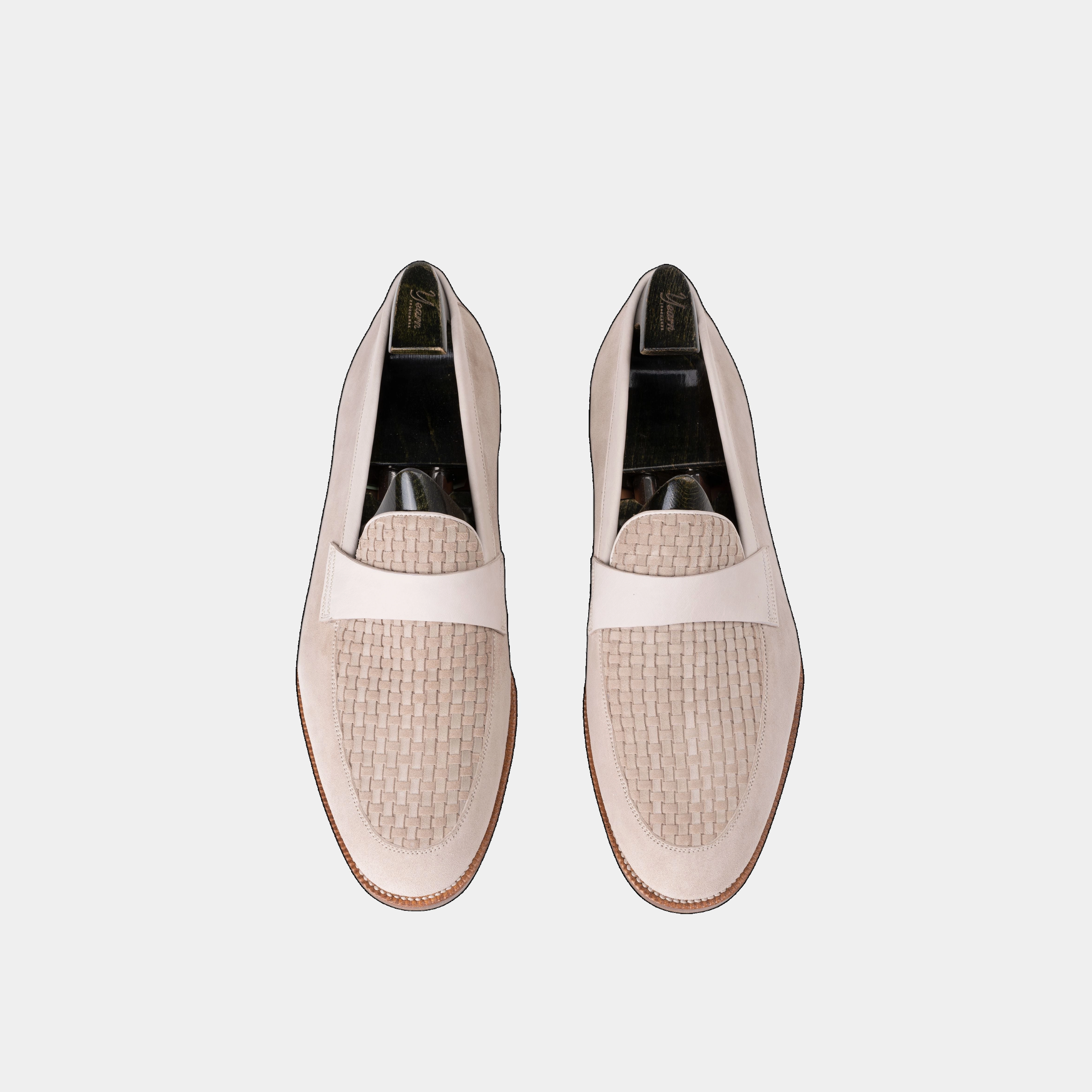 Gray Loafers Yearn Amalfi Misty Grey Loafers