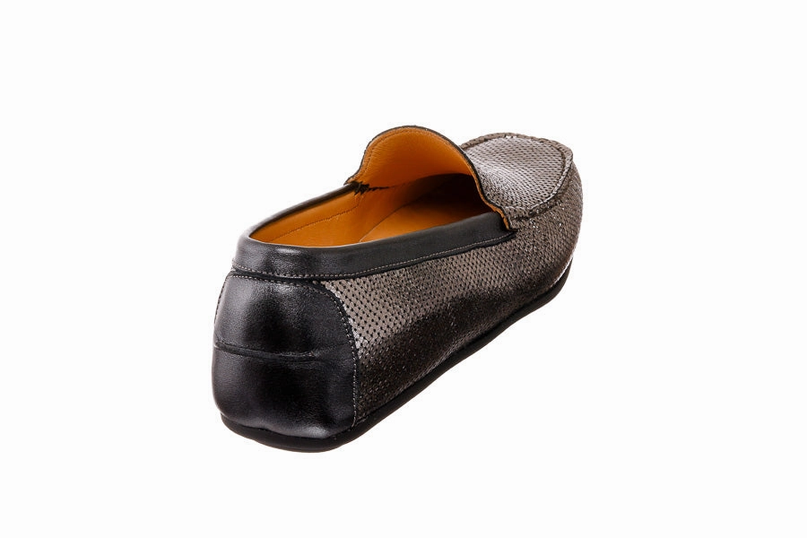 Vm Ellie Silver Corduroy Loafers