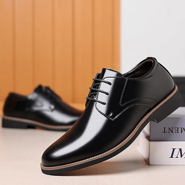 Formal Leather Shoes Derby Oxfords Men's Derby Vs Oxford