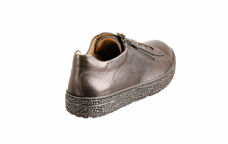 Har Grass Bronze Brogues Wedge Sole