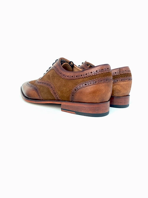 Stella Spectator Wingtip Oxford - Brown Wanted Oxfords