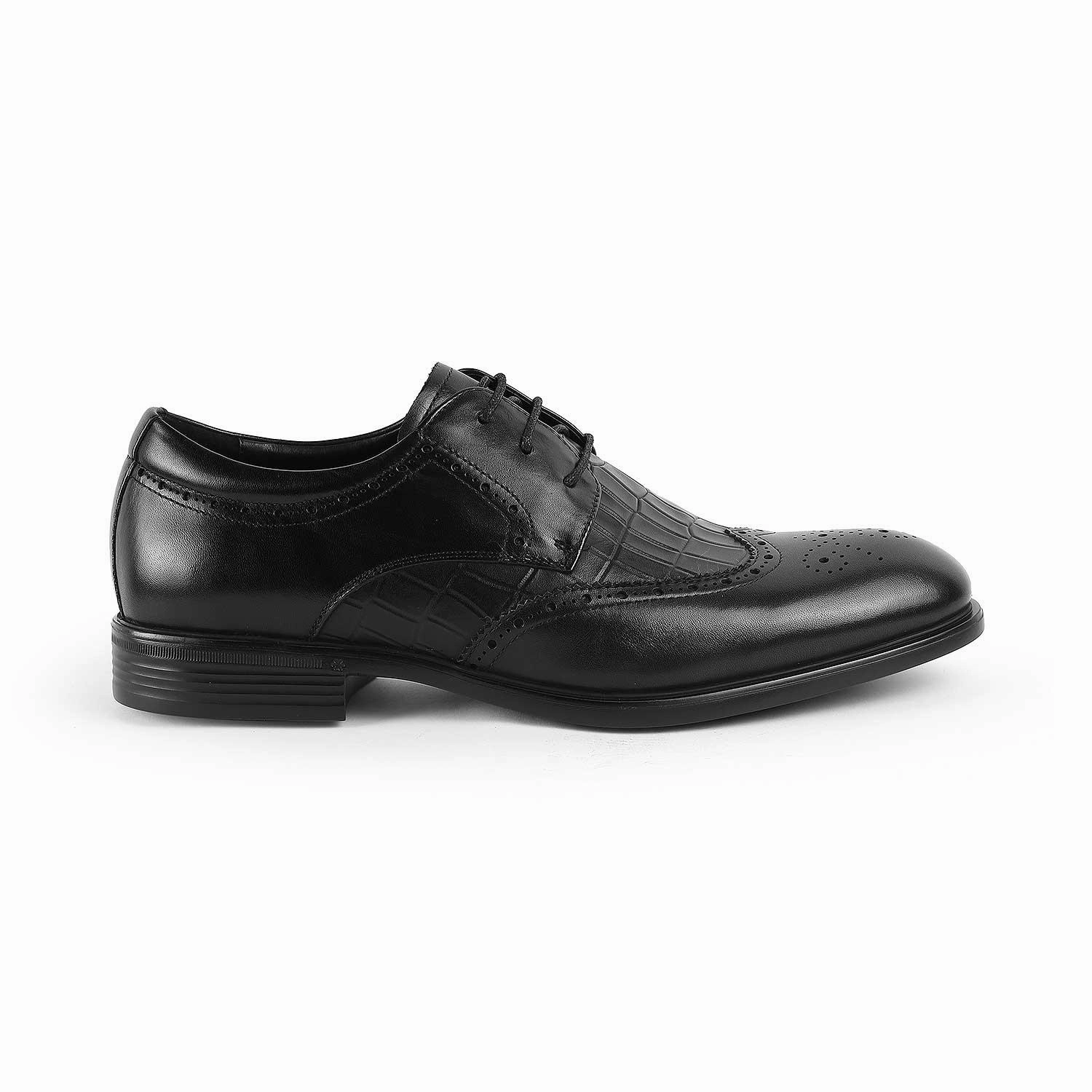 Mirror Shine Brogues Tresmode Cent Black Men's Oxford Brogue Lace Ups