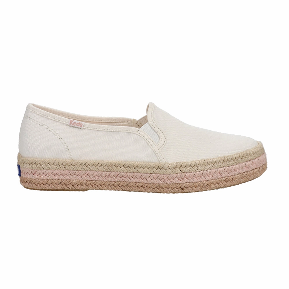 Slip On Fuzzy Shoes Triple Decker Jute Foxing Slip On Sneakers