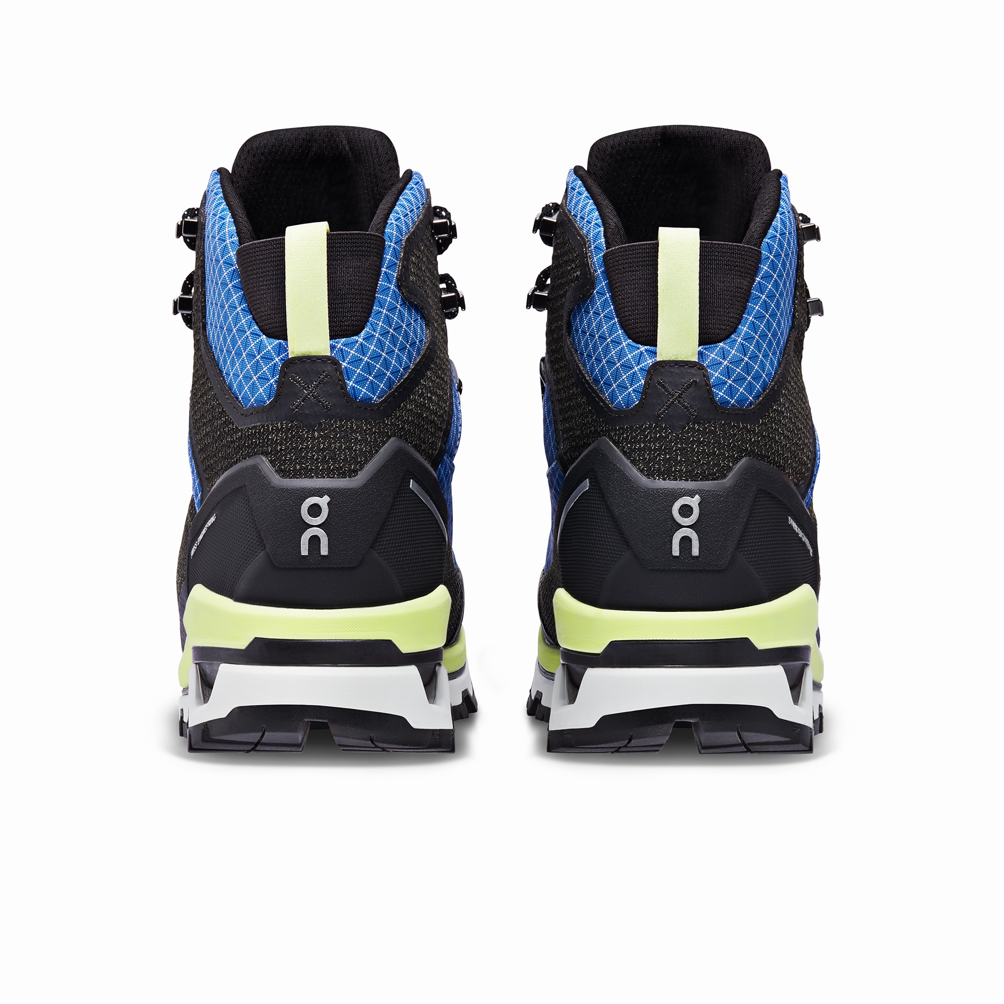 Running Shoe With Best Cushion On Cloudalpine Waterproof Cobalt Limelight (Women'S)