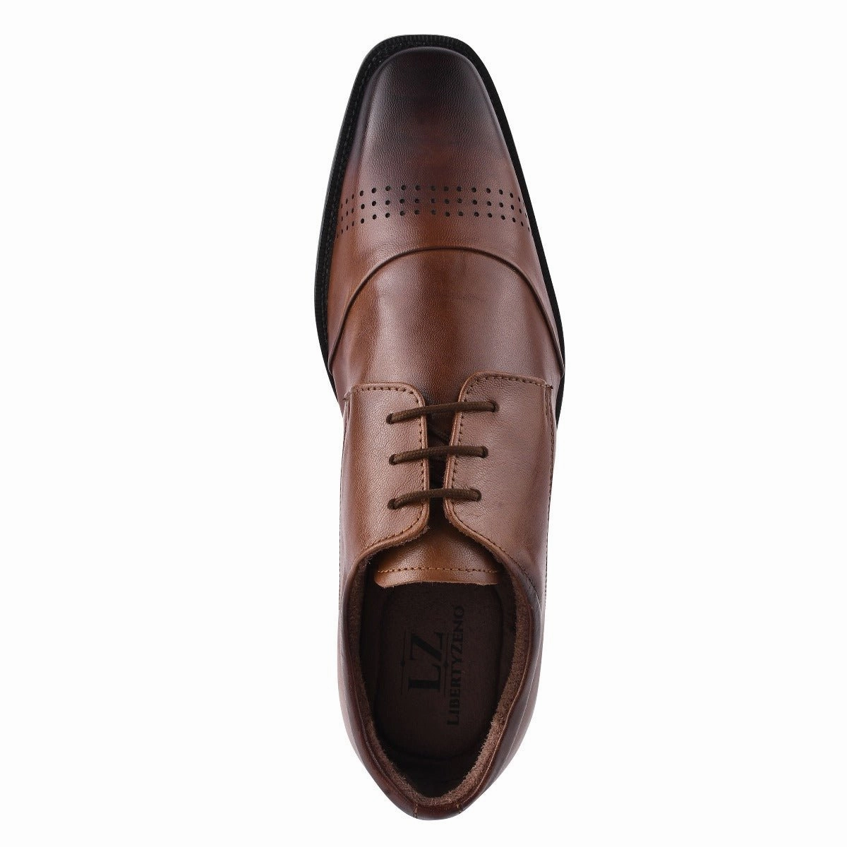 Zapato Leather Oxford Style Dress Shoes Two Tone Oxfords