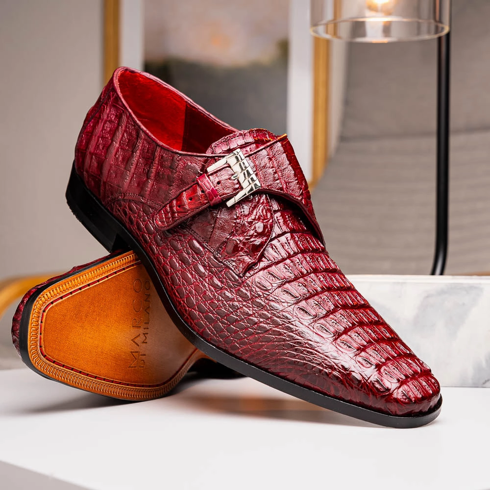 Luigi Wine Wedge Sole Brogues