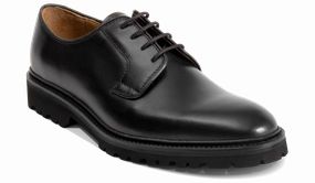 Lace Up Cap Toe Shoes Truro - Black Cutter