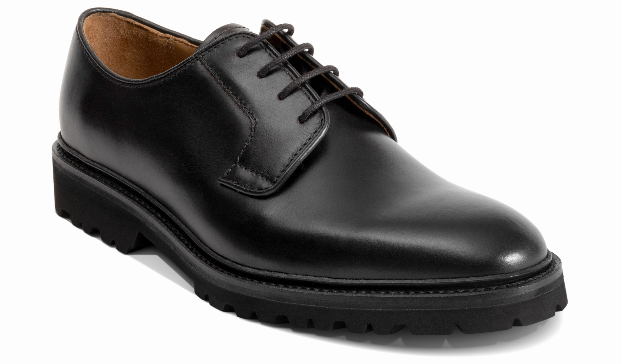 Truro - Black Cutter Lace Up Shoe Styles