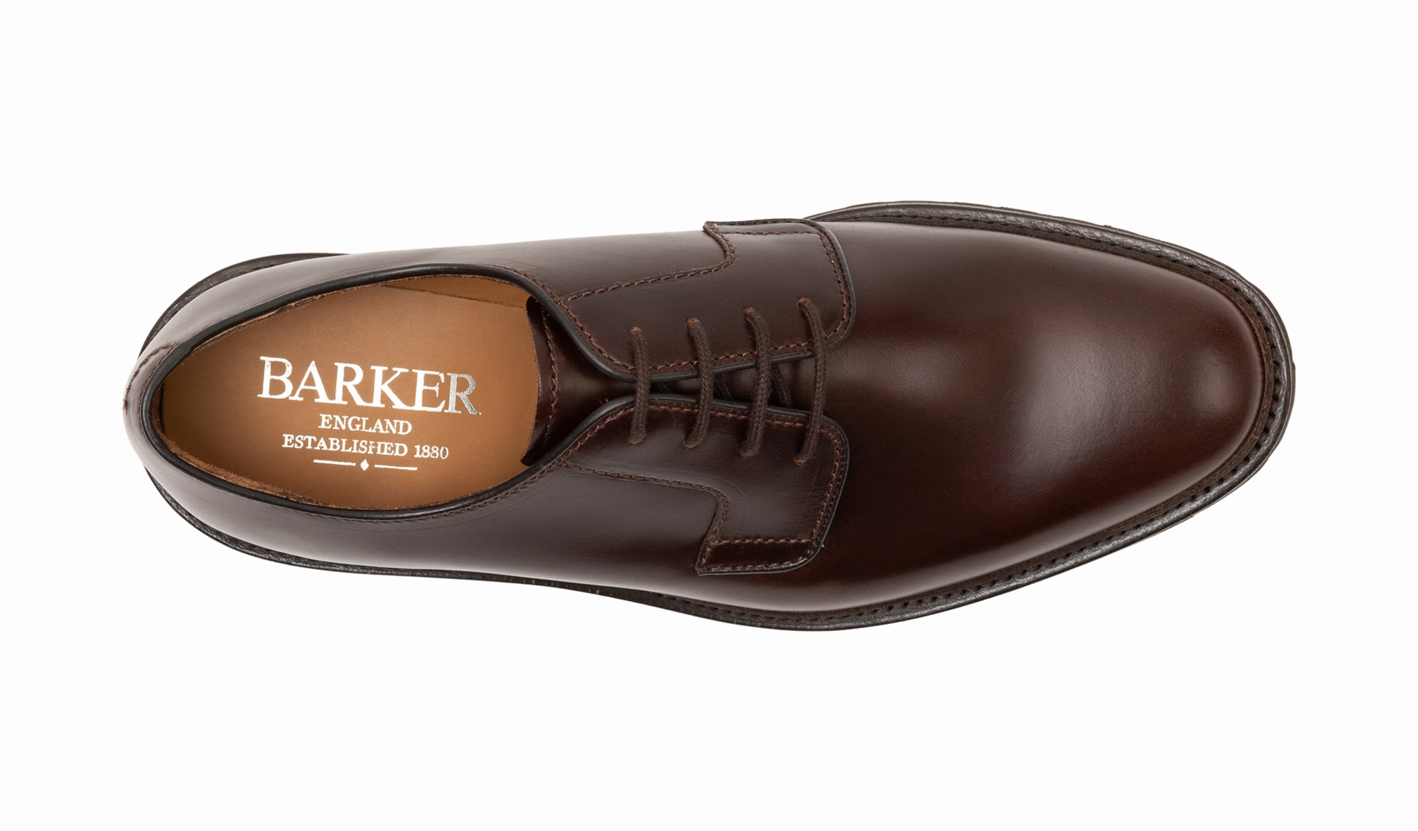 Derby Dress Shoes Truro - Brown Pull-Up