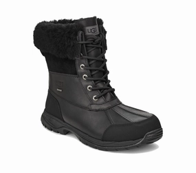 UGG Men's Butte Boot - Black Teen Snow Boots
