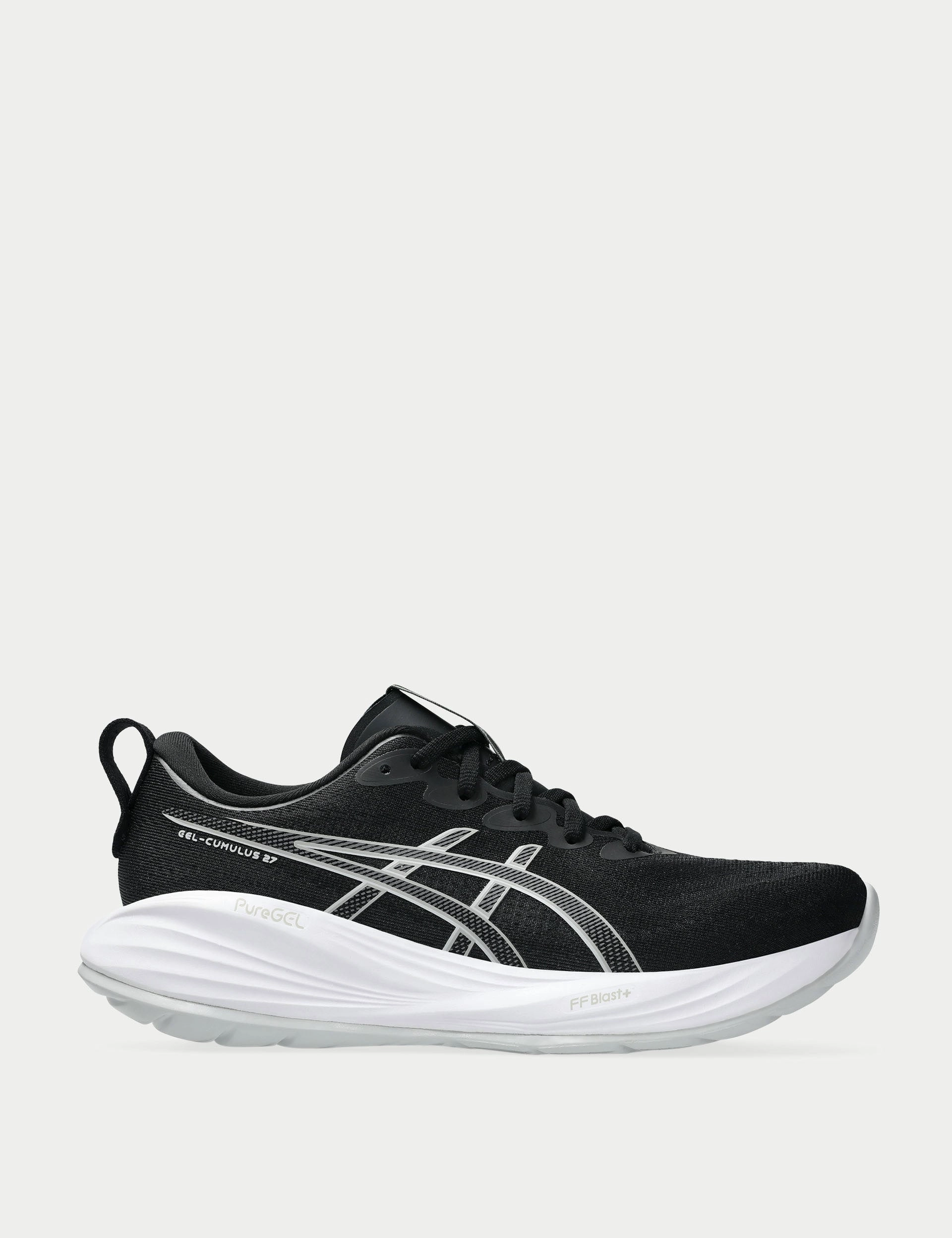 Gel-Cumulus 27 - Black/Concrete Asics Flat Shoes