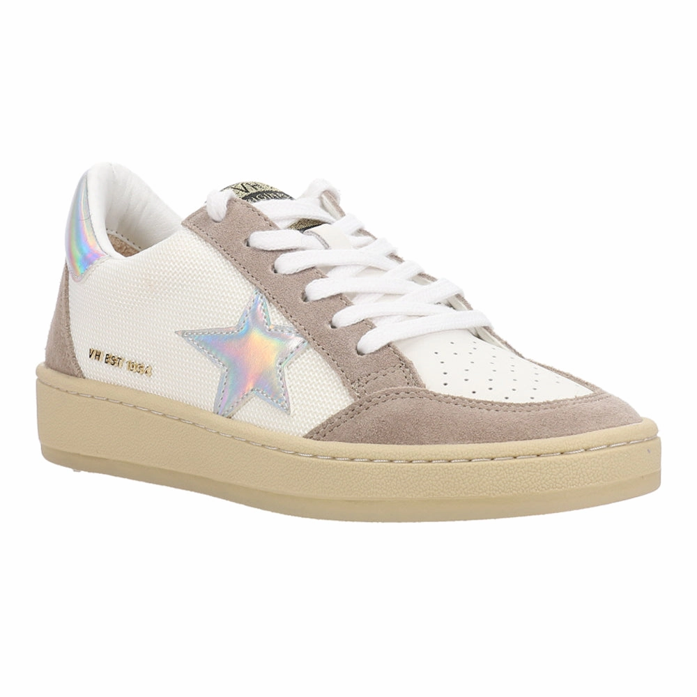 Denisse Metallic Perforated Slip On Sneakers Sport Slip-on Mule Sneaker