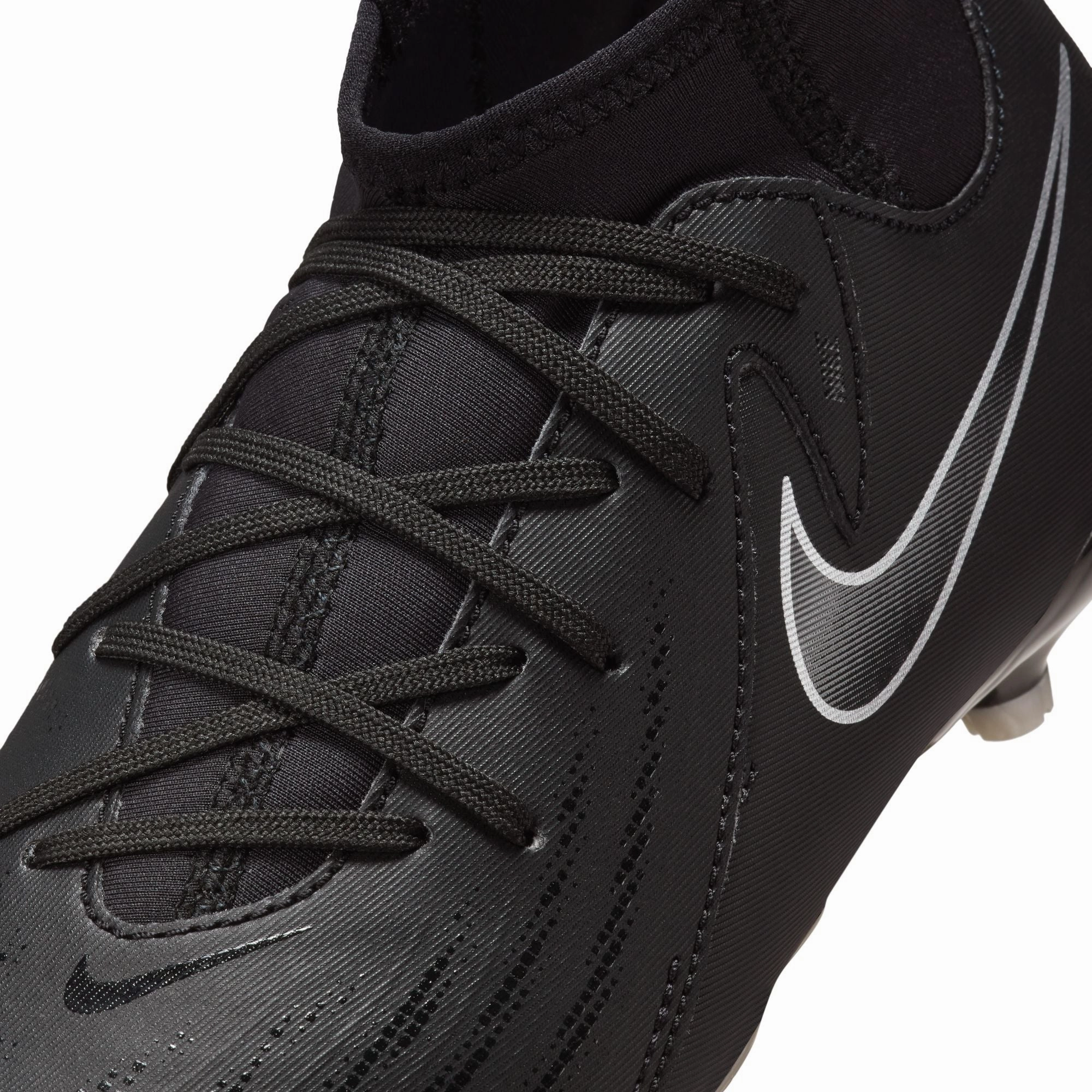 Nike Junior Phantom Luna II Academy FG Firm Ground Soccer Cleats - Black Air Zoom Soccer Cleats