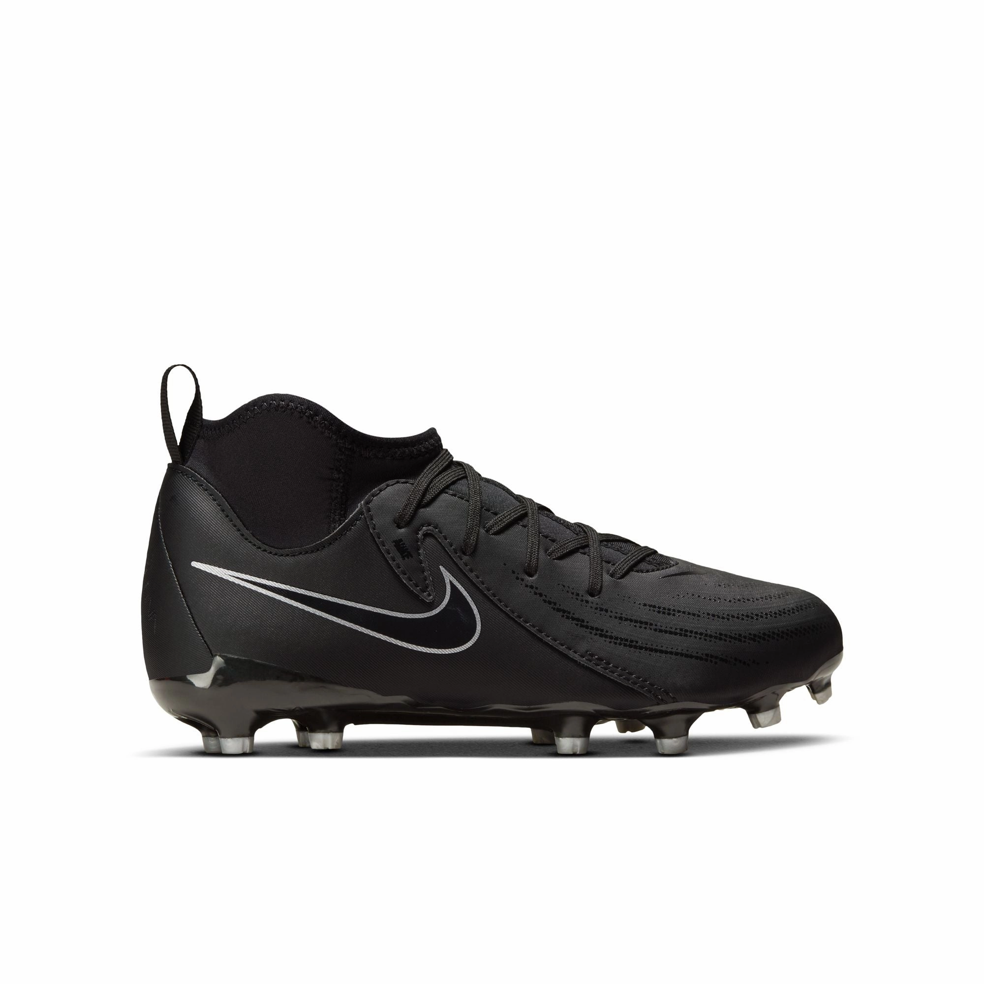 Best Soccer Cleats For Midfielders 2020 Nike Junior Phantom Luna II Academy FG Firm Ground Soccer Cleats - Black