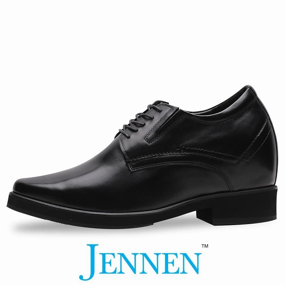 Mr. Rachmaninoff Black 10cm | 4 inches Tallest Men Platform Shoes Derby Shoes Meaning