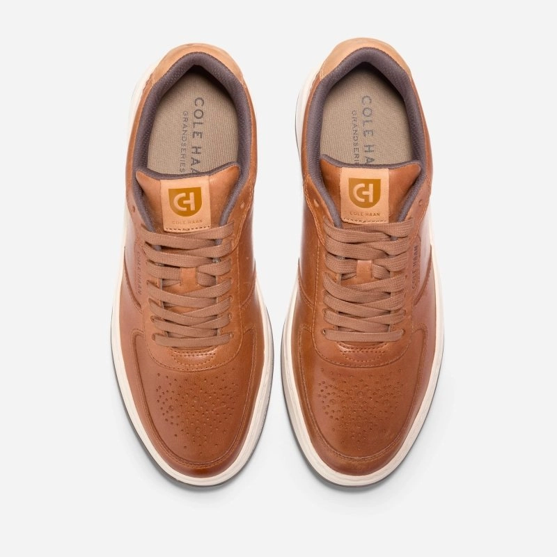 New Balance Hesi Low V2 Basketball Shoes Cole Haan Men's GrandPro Crossover - Acorn/Ivory