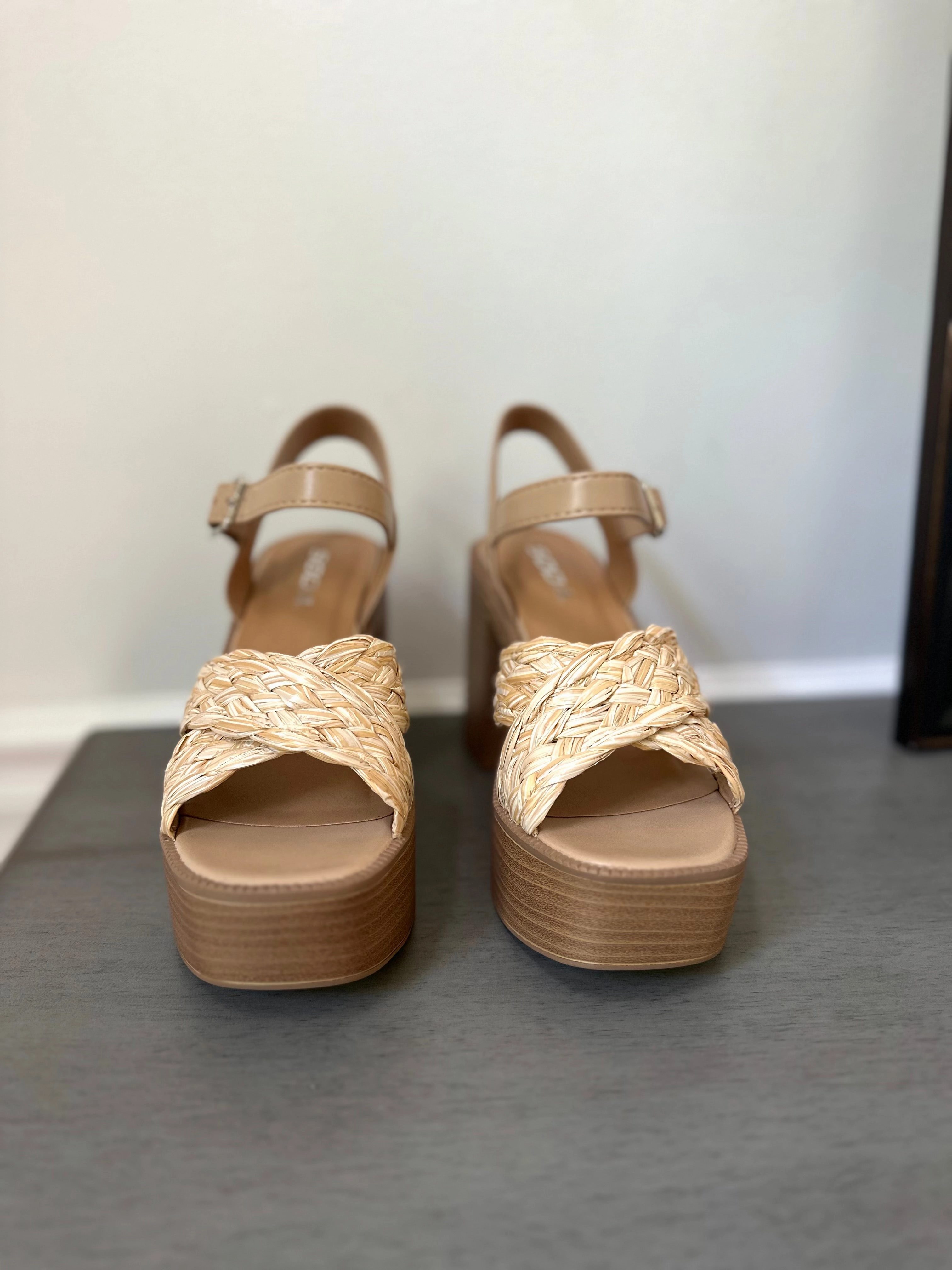 Sunny Platform Heel Journee Collection Elodie Mary Jane Shoes