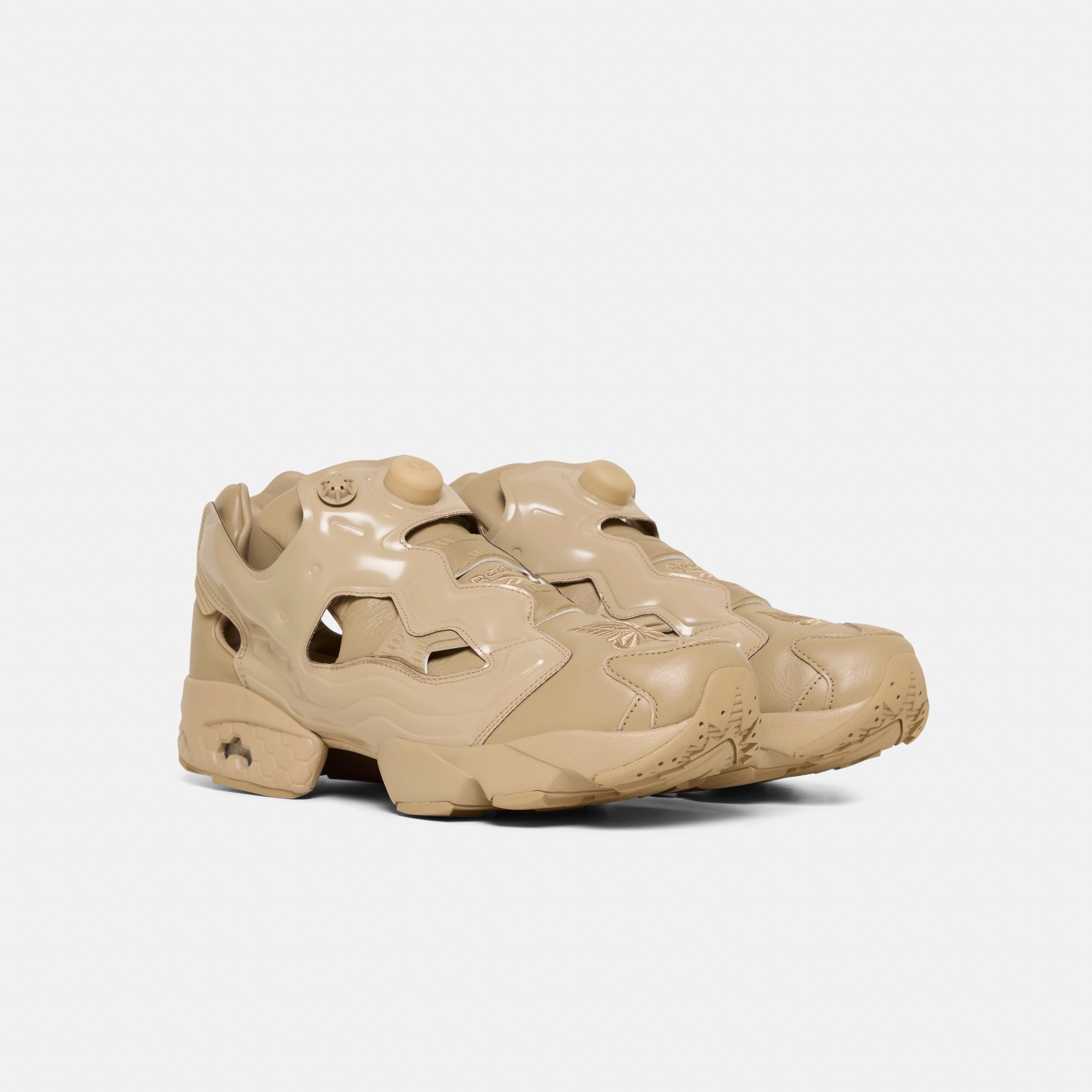 Reebok X Needles Instapump Fury 94 Canvas/Canvas/Canvas Leather Casual Slip On Shoes