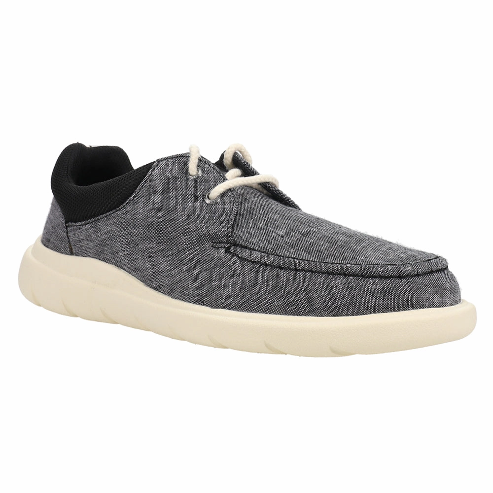 Waterproof Slip-on Shoes Captain's Moc Chambray Slip On Sneakers