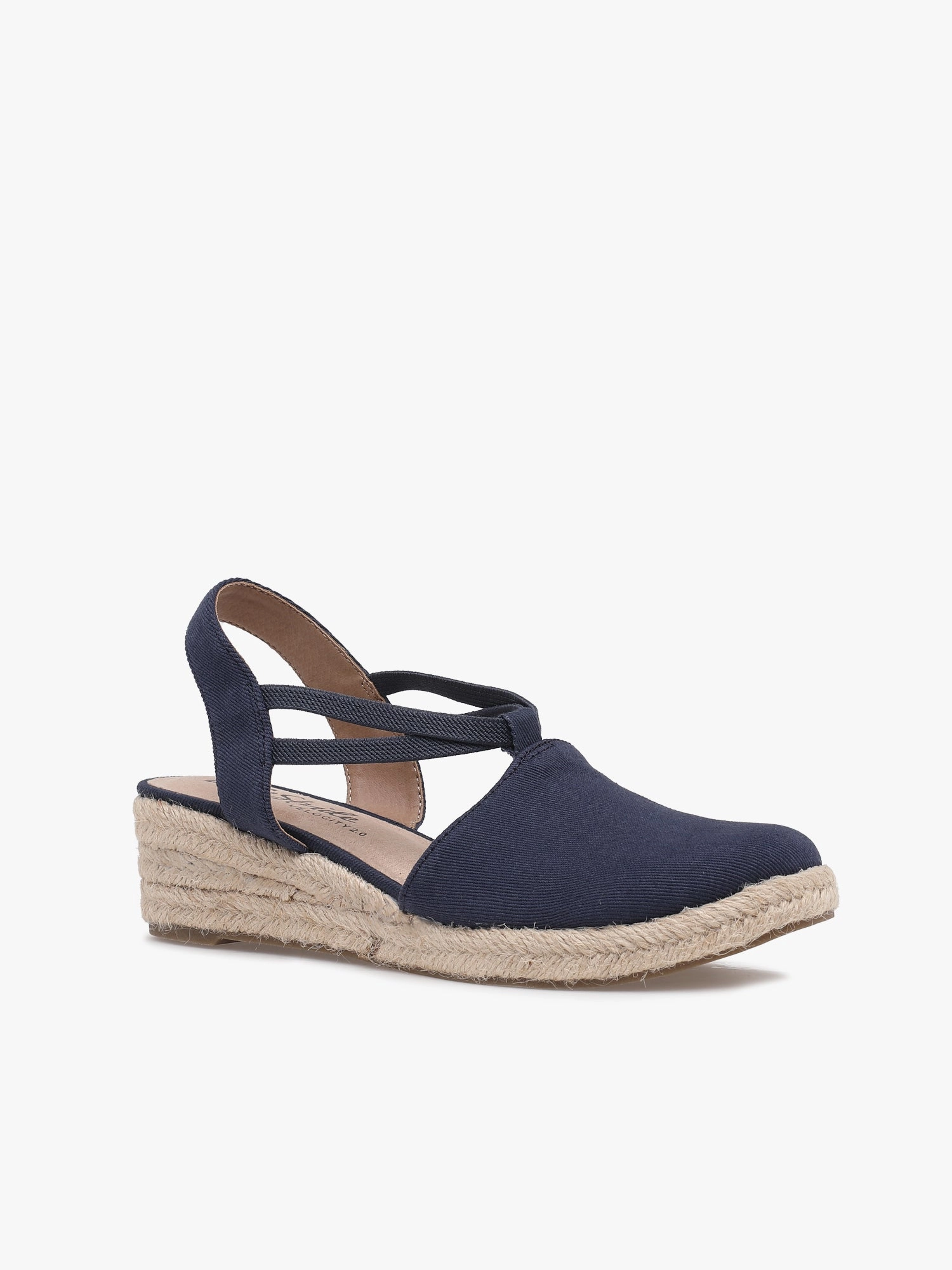 Birkenstock Casual Shoes Katrina 2 Navy Canvas