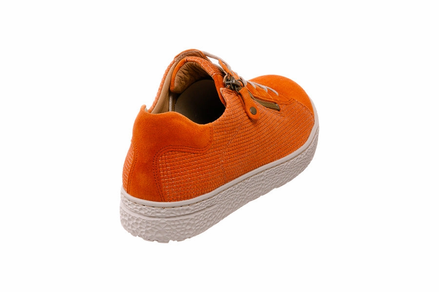 Har Powell Orange Motorcycle Brogues