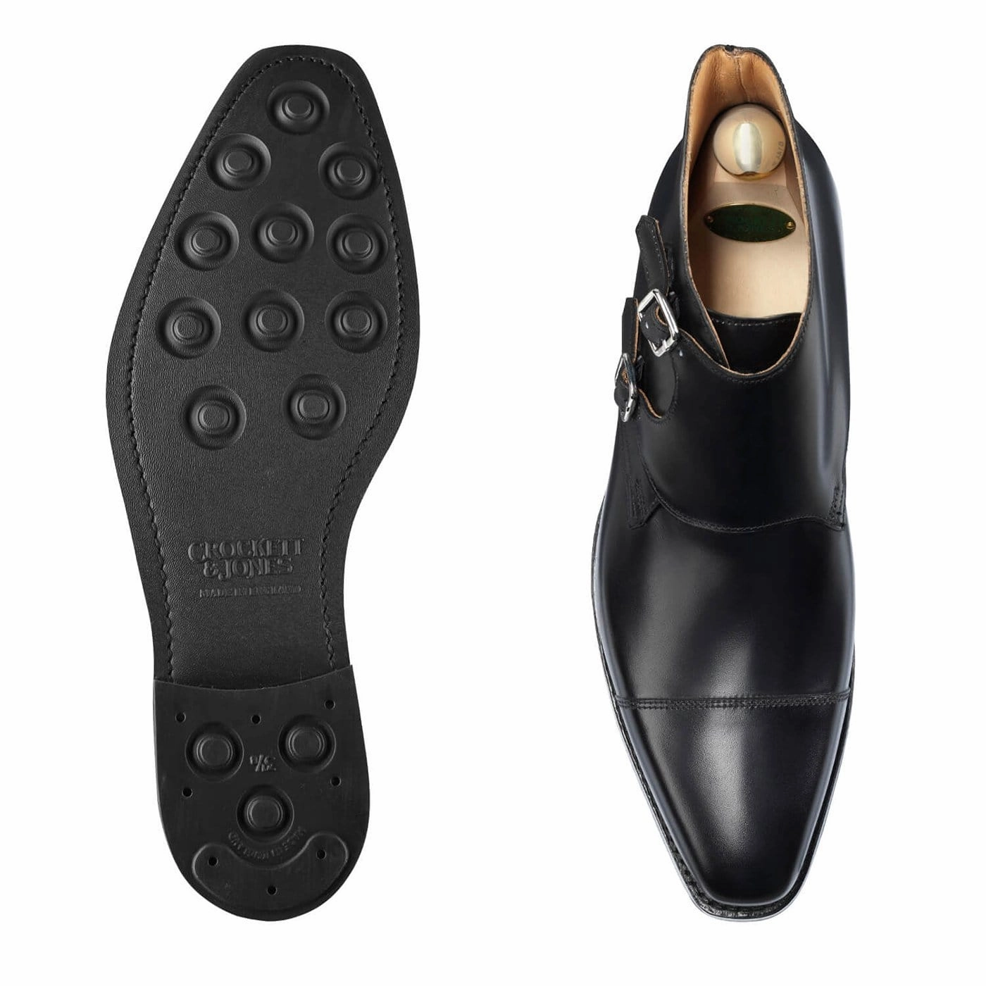 3989 Brogue Shoes Size 6 Camberley Black Calf