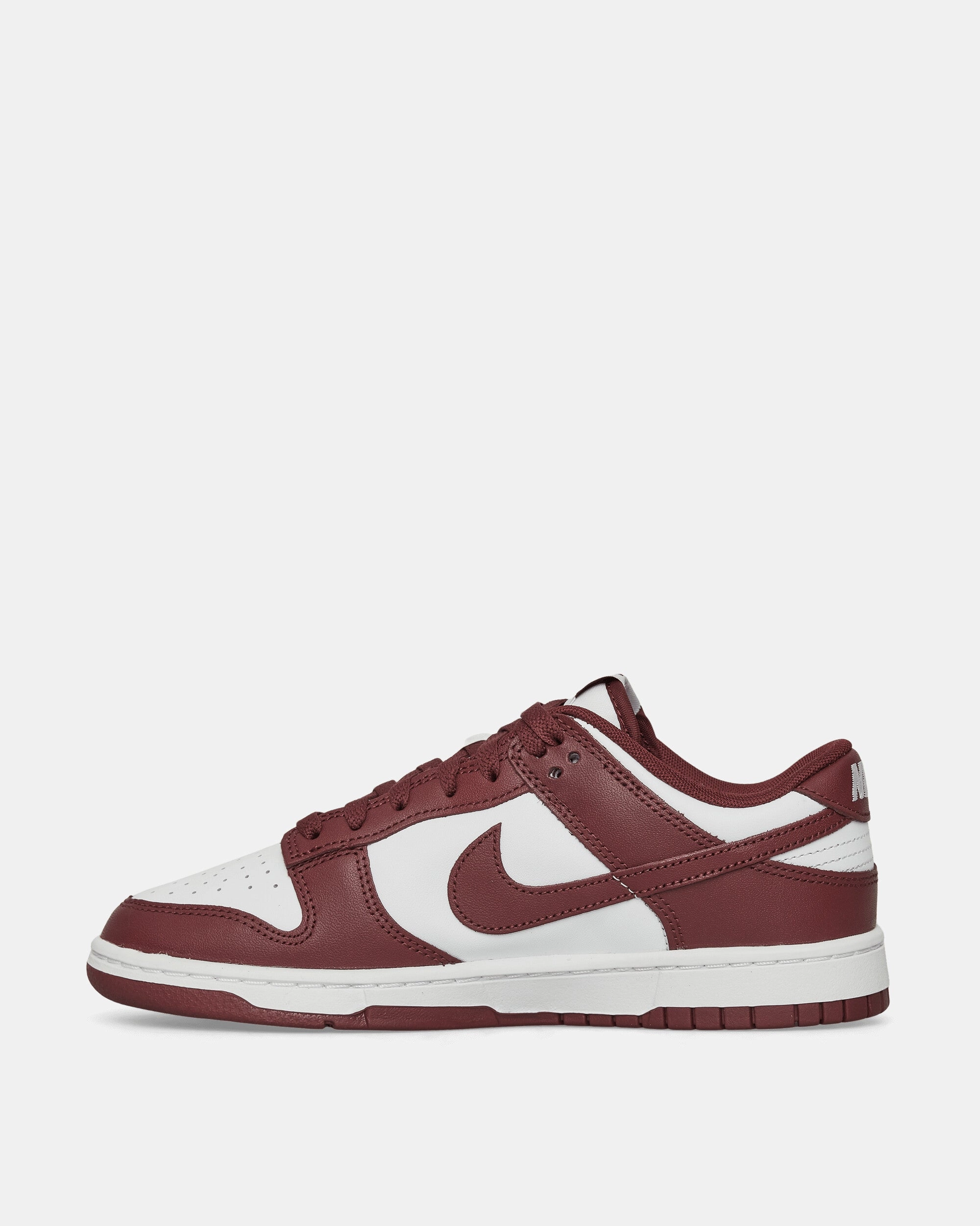 Dunk Low Retro Sneakers White / Redwood Basketball Shoes 1980s