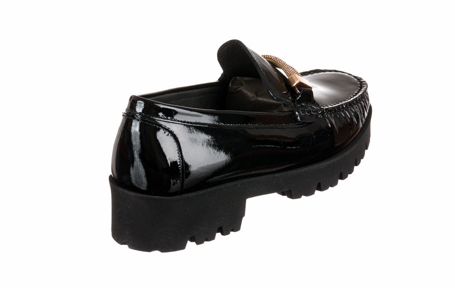 Vm Banner Black Loafers With The Socks