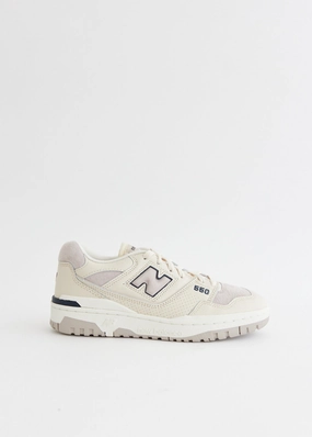 550 'Linen' Sneakers Grey And Green Basketball Shoes