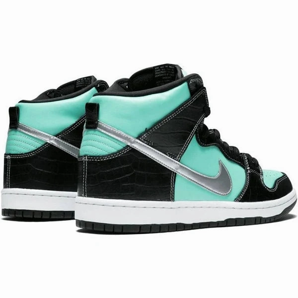 Nike SB Dunk High Diamond Supply Co.  PRM Tiffany Sale Bacca Bucci Basketball Shoes