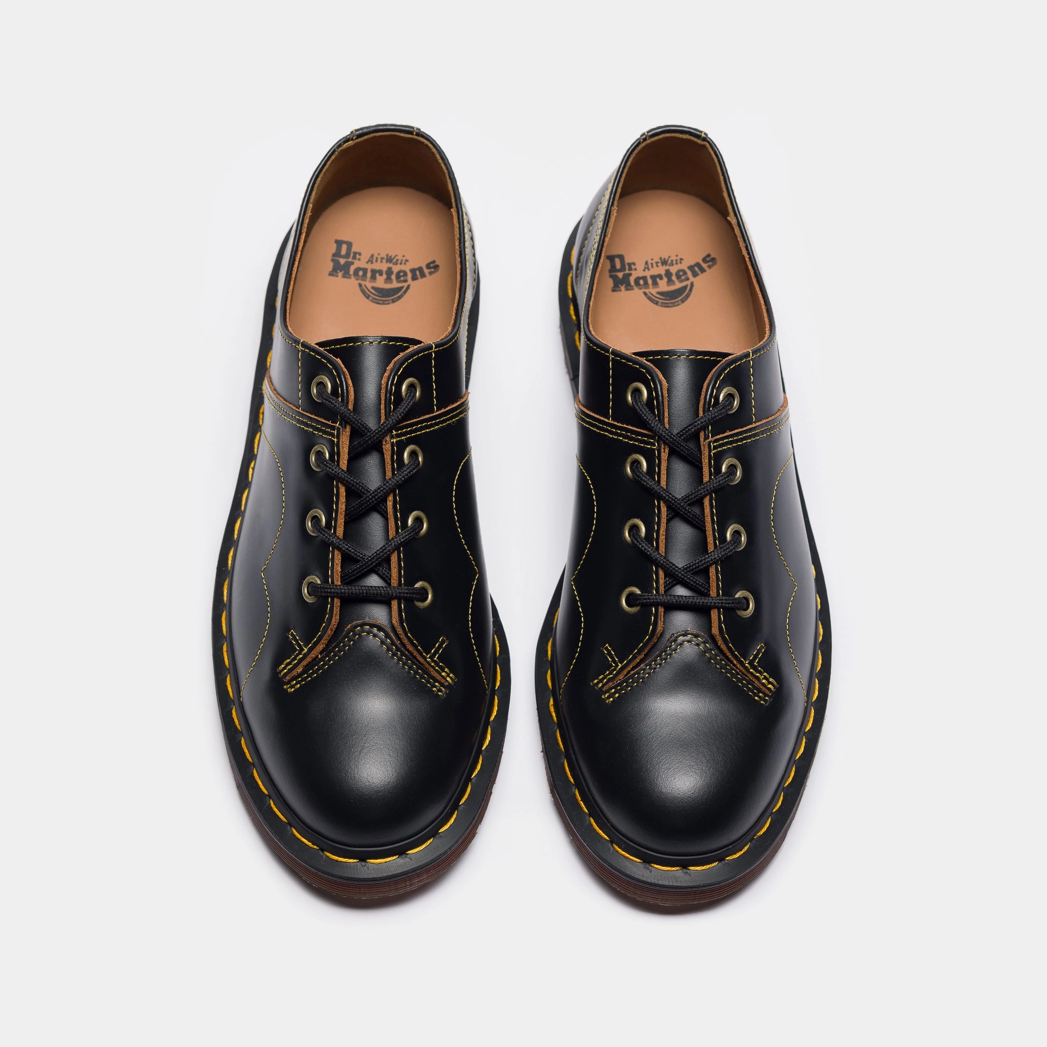 Church Vintage Smooth Derby in Black Lace Up Salsa Shoes