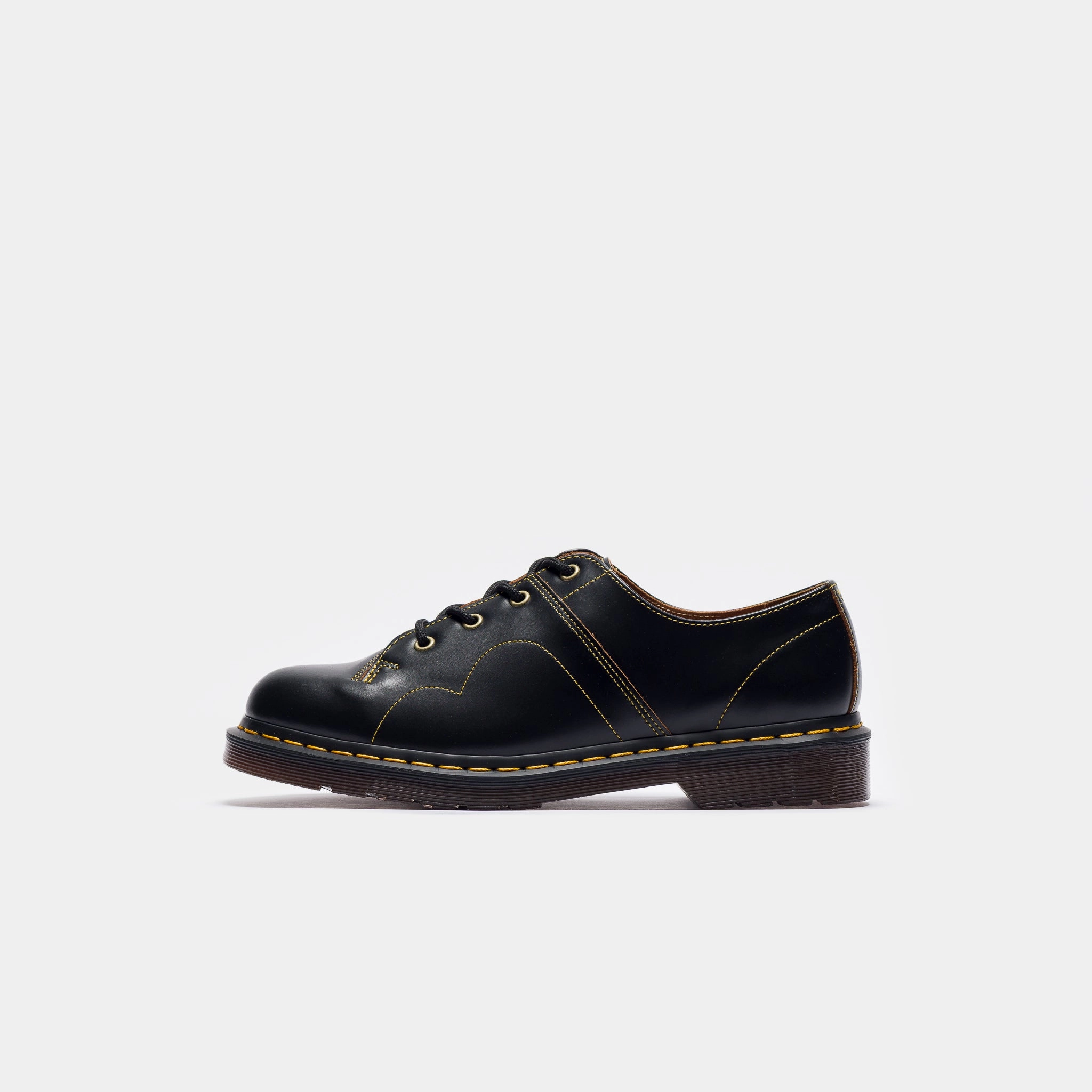 Lace-up Shoes Casual Church Vintage Smooth Derby in Black