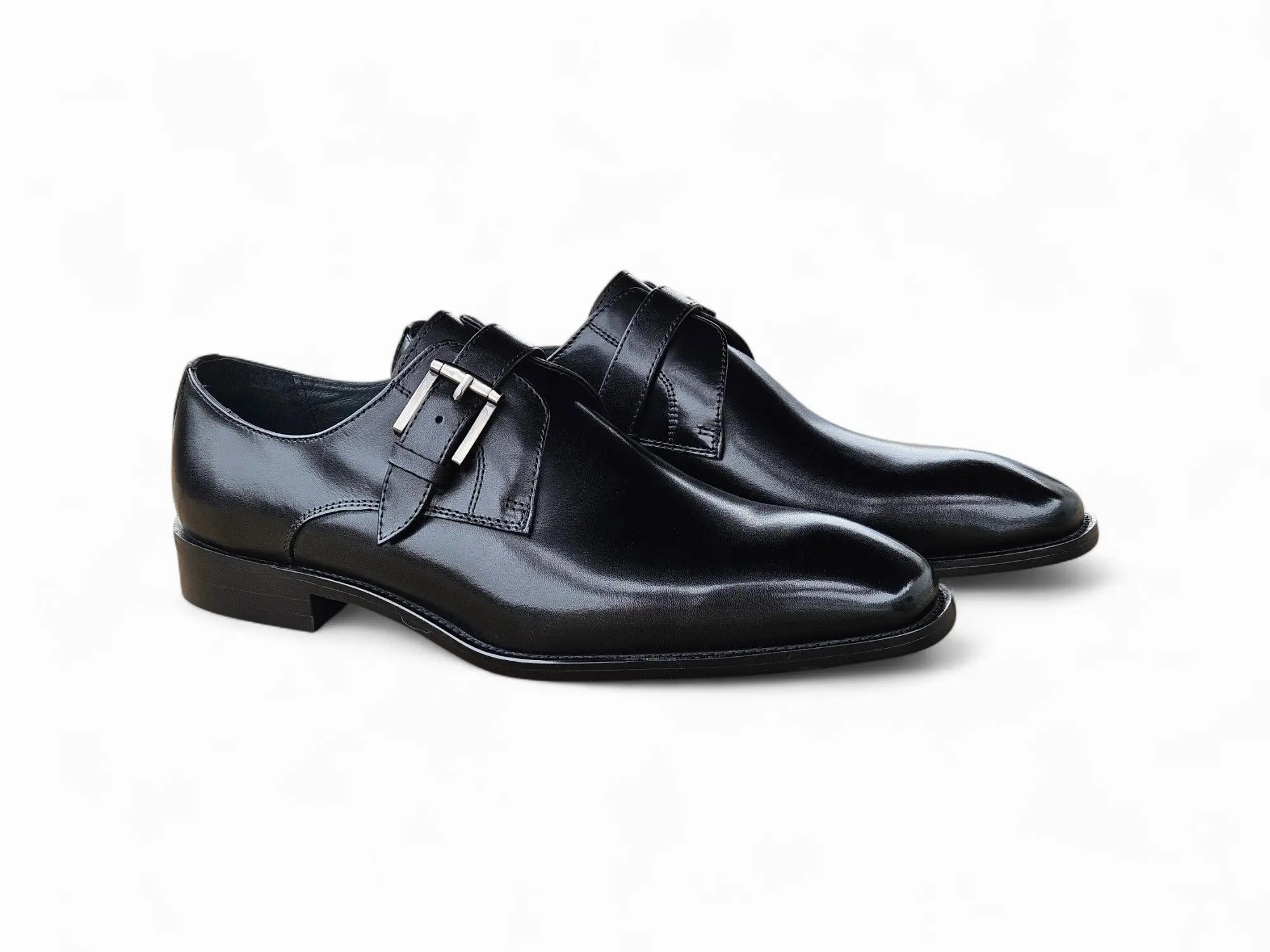 Versatile Fashion Single Monk Strap Loafer Samba Brogue
