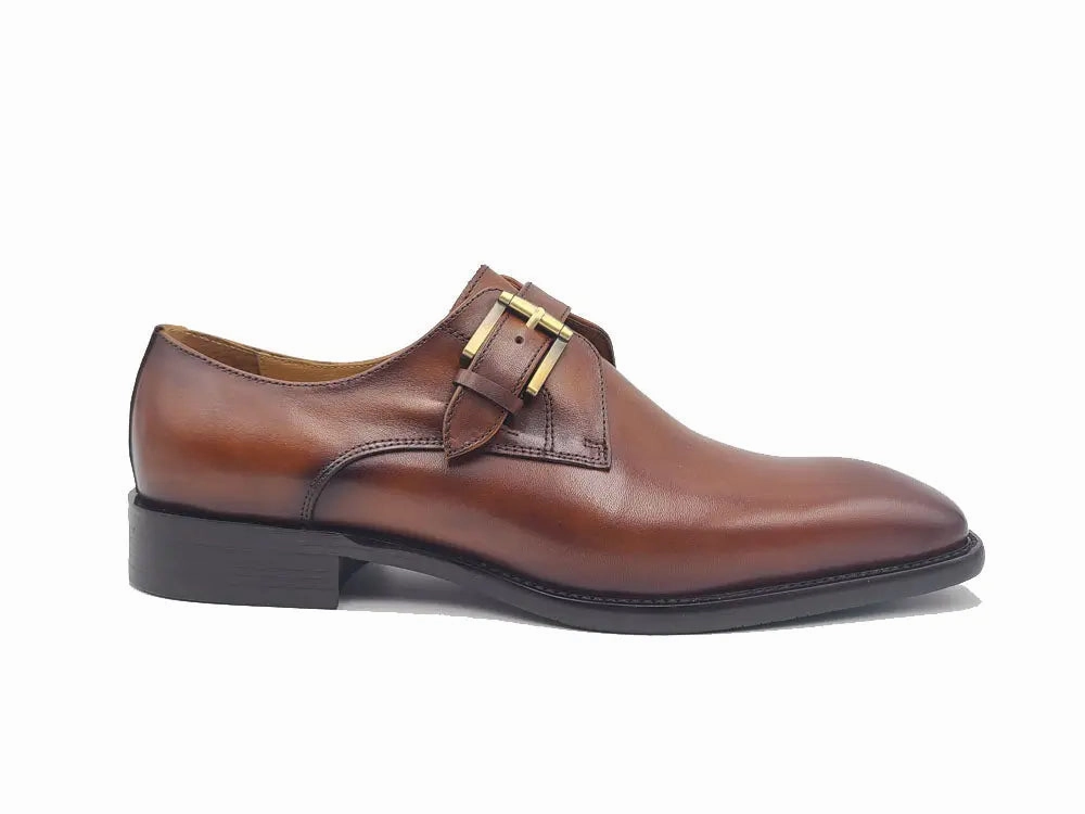 We Are Oxfords Not Brogues Versatile Fashion Single Monk Strap Loafer