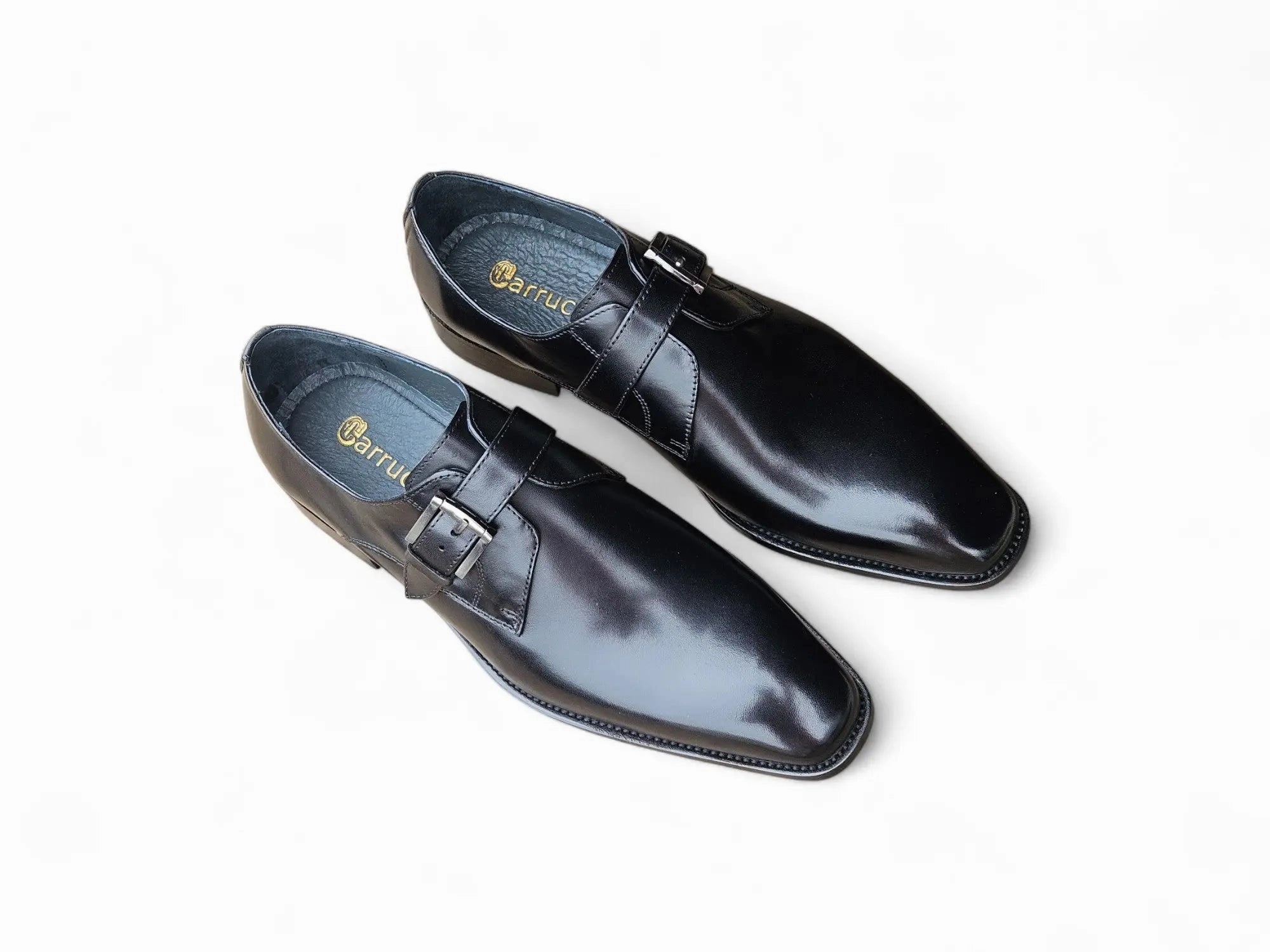 Oxford Shoes Vs Derby Vs Brogue Versatile Fashion Single Monk Strap Loafer