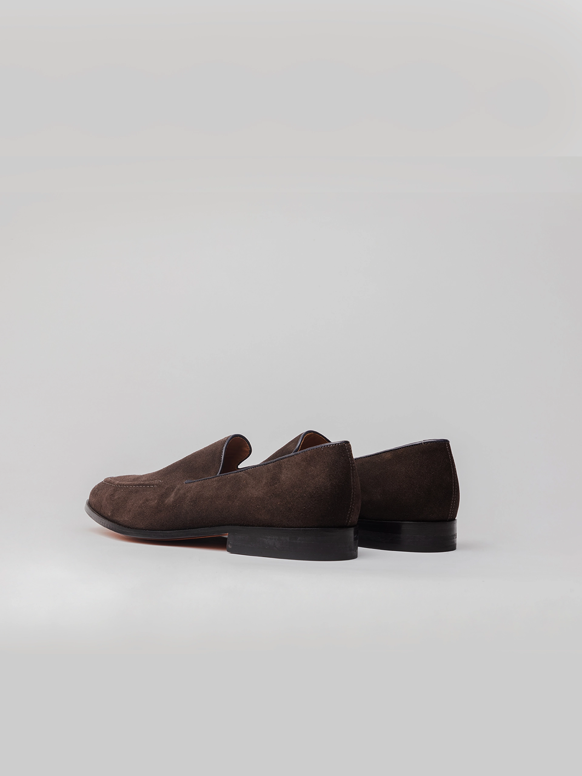 Loafers Gommino Carter Tassel-less Loafer - Dark Brown Suede