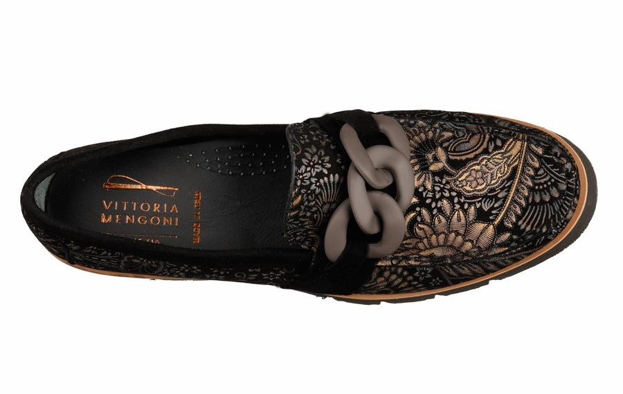 Vm Paisley Grenson Penny Loafers