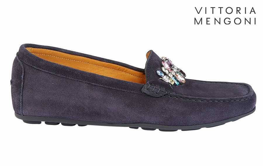 Street Style Loafers Outfit Vm Quartz Navy