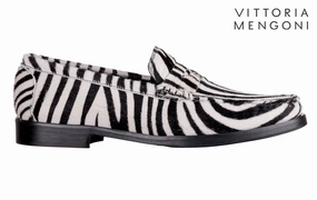 Chunky Lace Up Loafers Vm Stripe