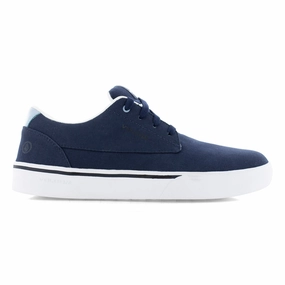 Casual Deck Shoes Volcom Mens True Navy Canvas CT Skate-Inspired Work Shoes