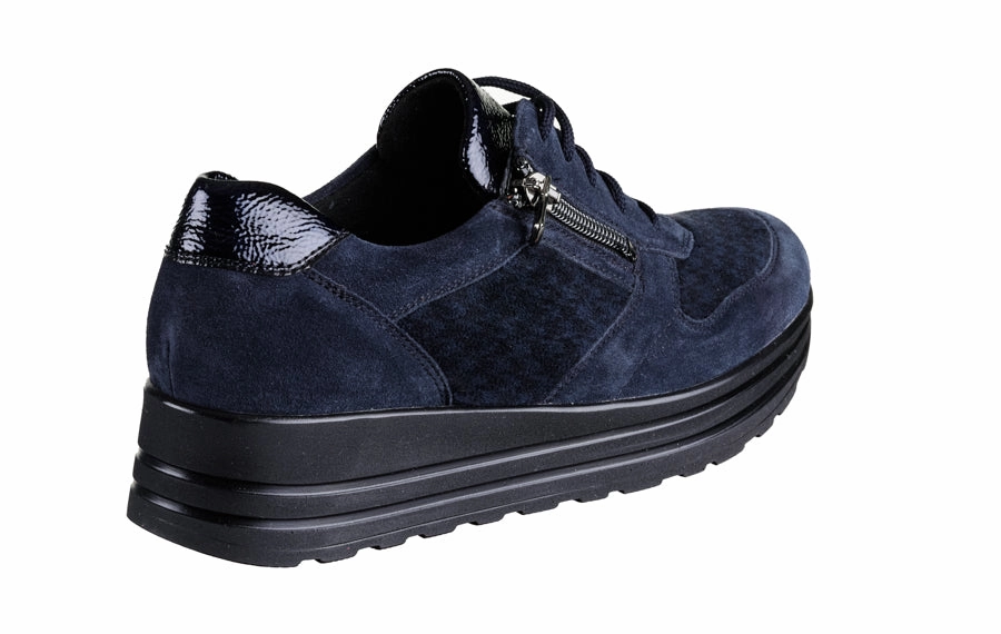 Slip On Brogues Wal Glory Navy
