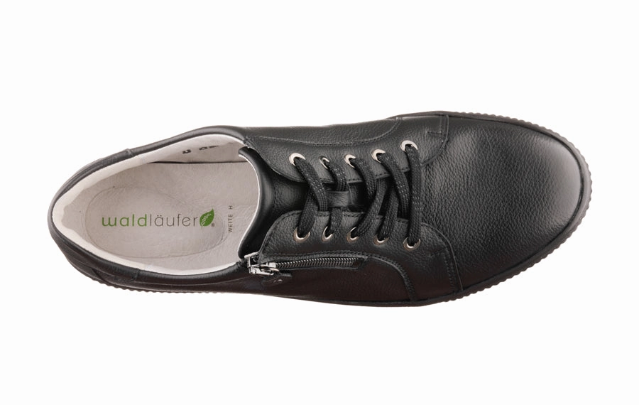 Wal Sanmarine Black Calf Leather Brogues