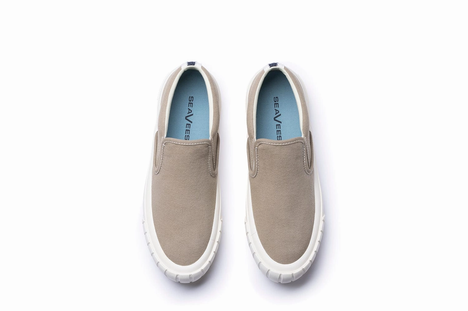 Mens - Fairfax Slip On - Stone Casual Shoes Slip Ons