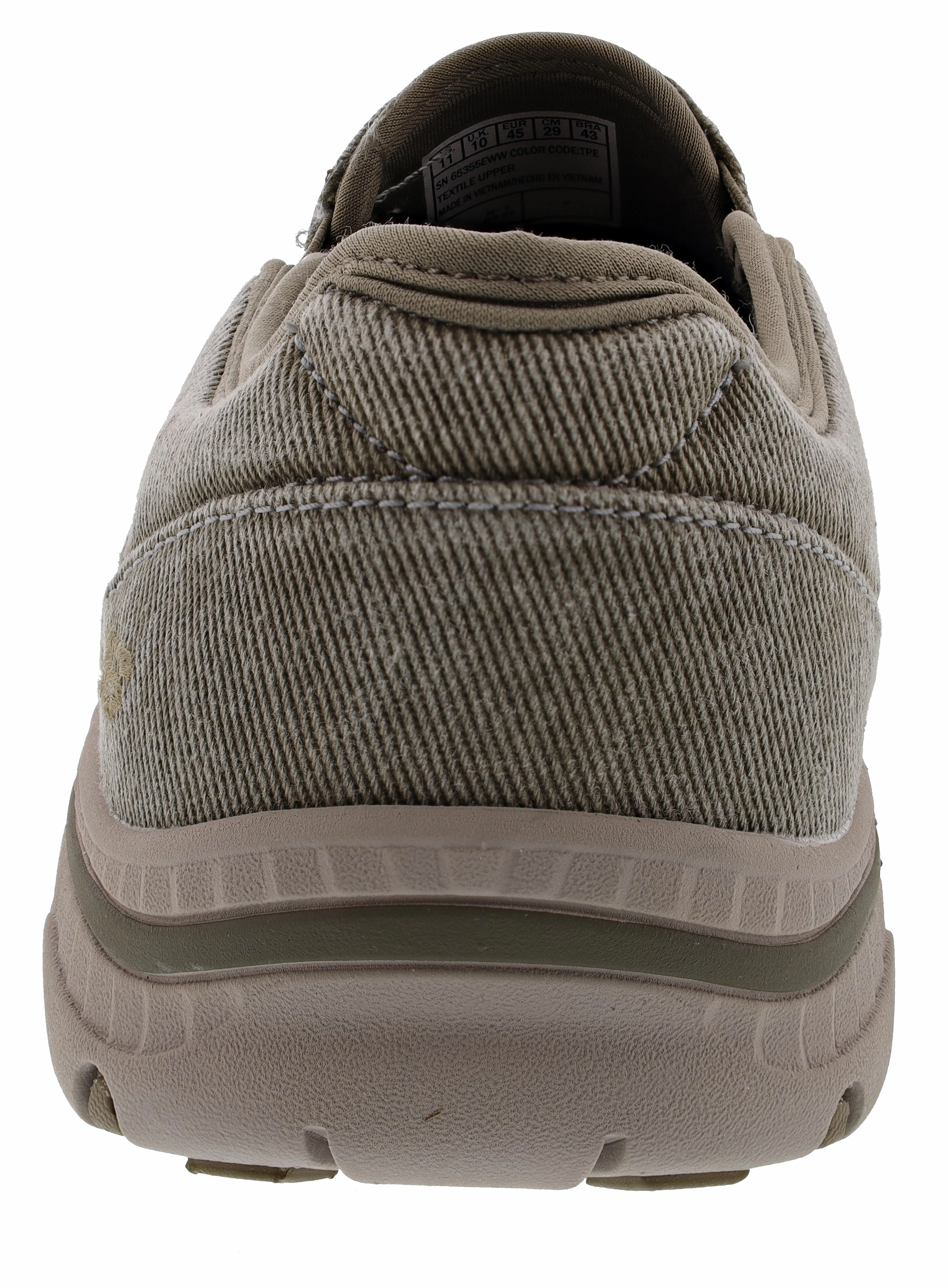 Latest Casual Shoes Skechers Men's Creston-Moseco Vintage Washed Walking Shoes