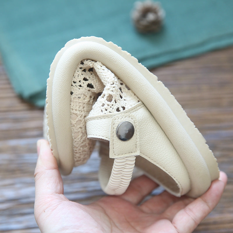 Women Retro Hollow Canvas Flat Casual Sandals White Shoes Amazon