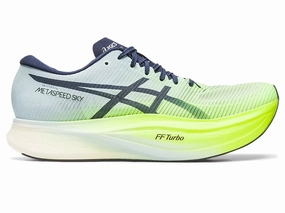 Asics Unisex Metaspeed Sky - Hazard Green/Sky (1013A115-301) Best Asics Running Shoes Overpronation