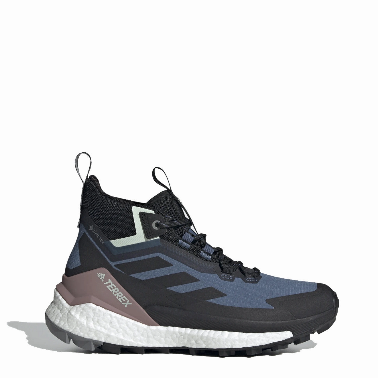 Adidas Terrex Womens Free Hiker 2 Gore-Tex Hiking Shoes Wonder Steel / Core Black / Linen Green Hoka Cotopaxi Hiking Shoes